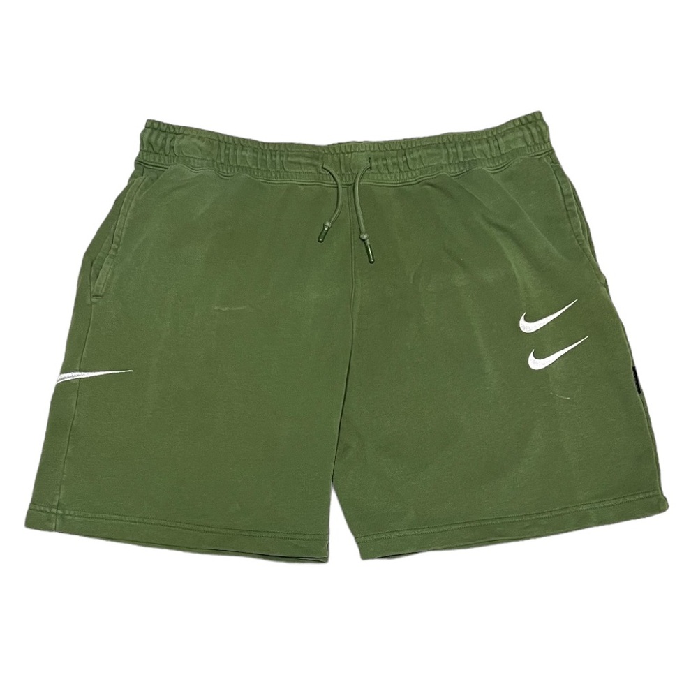 Nike Sportswear NSW Swoosh Logo Shorts French Terry Green XXL 2XL